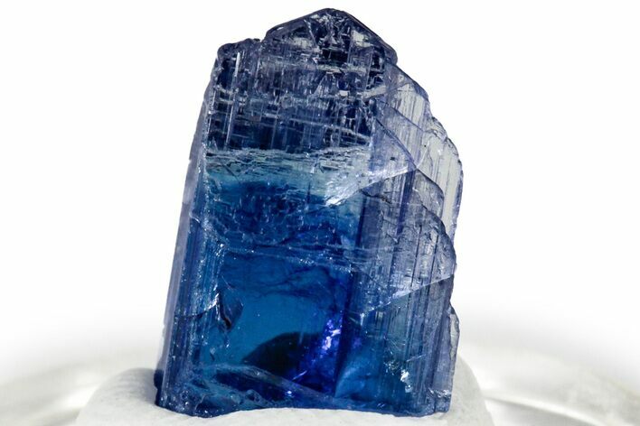 Brilliant Blue-Violet Tanzanite Crystal -Merelani Hills, Tanzania #309426